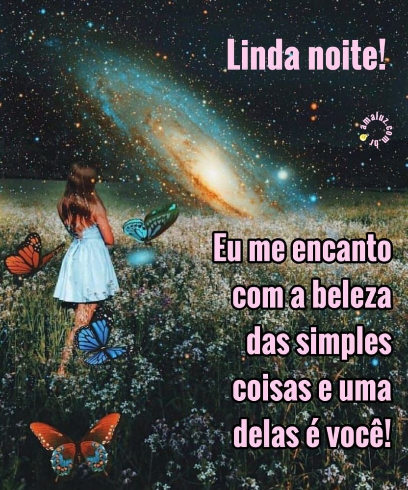 me encanto com a beleza de coisas imples