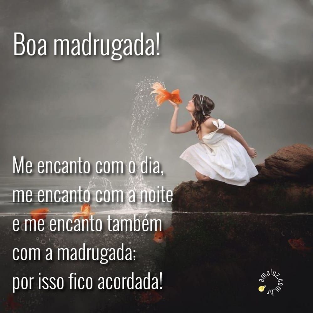 me encanto com a madrugada