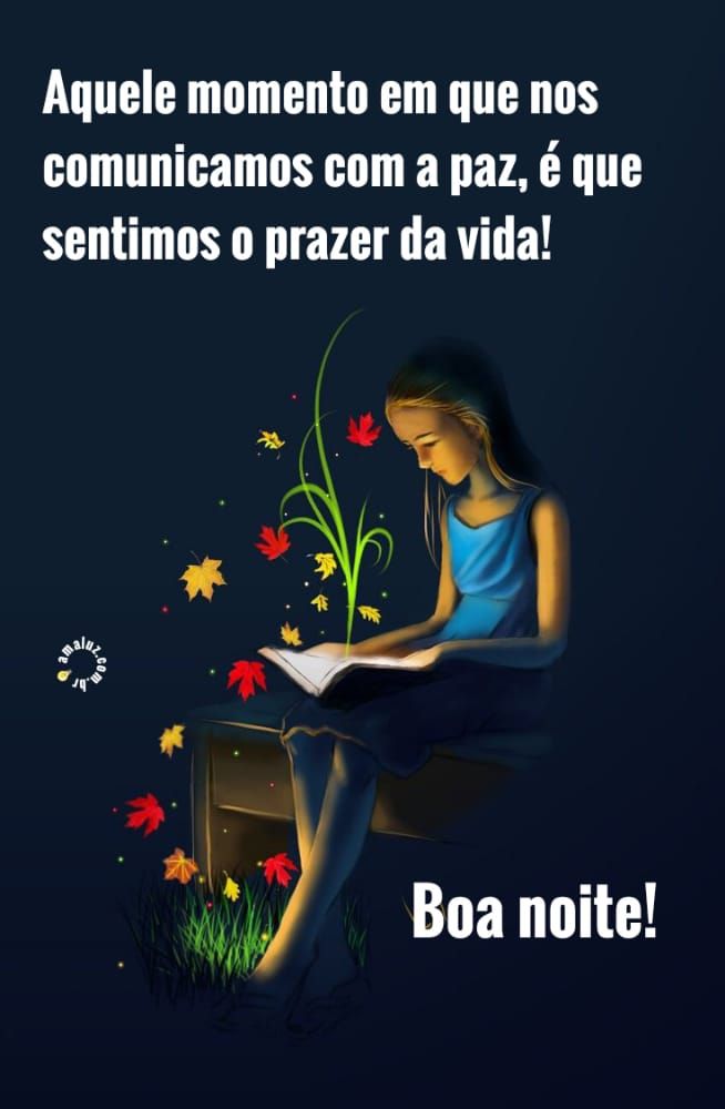 momento de paz boa noite
