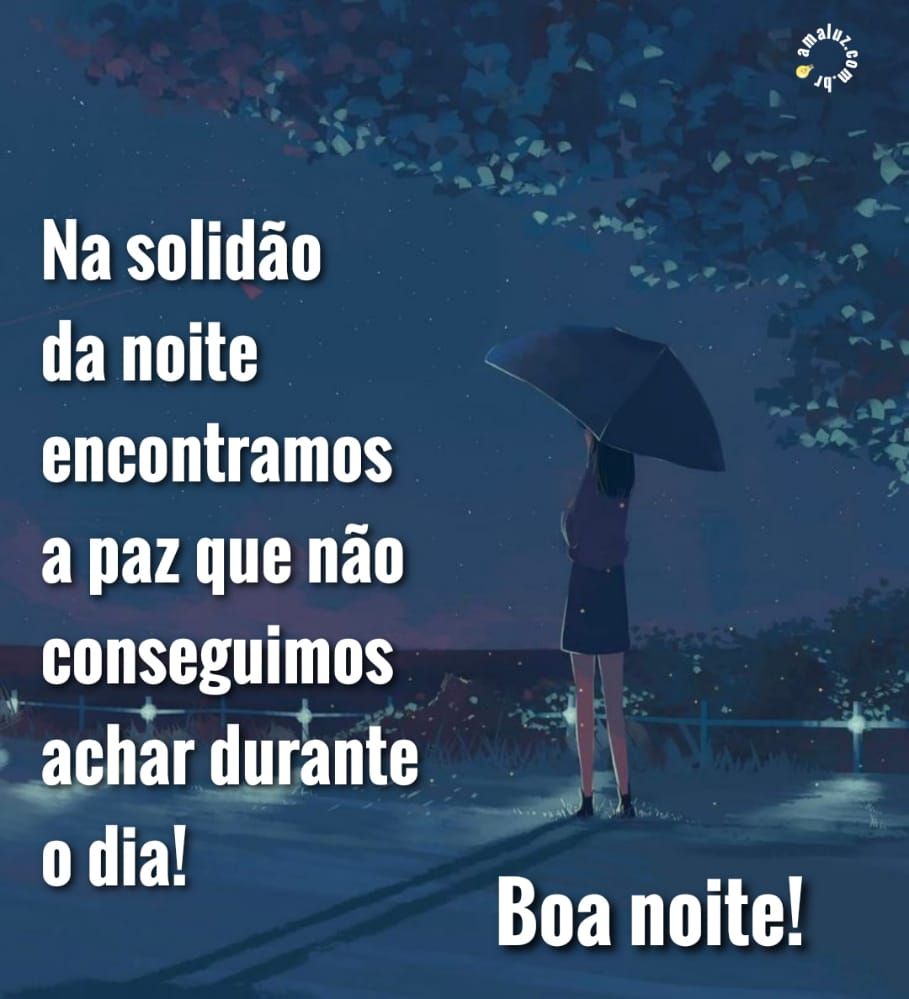 na solidão ancontramos a paz