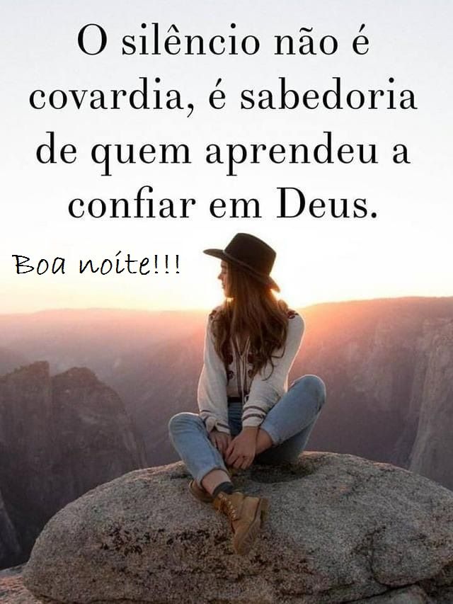 o silêncio não é coverdia, imagens de boa noite