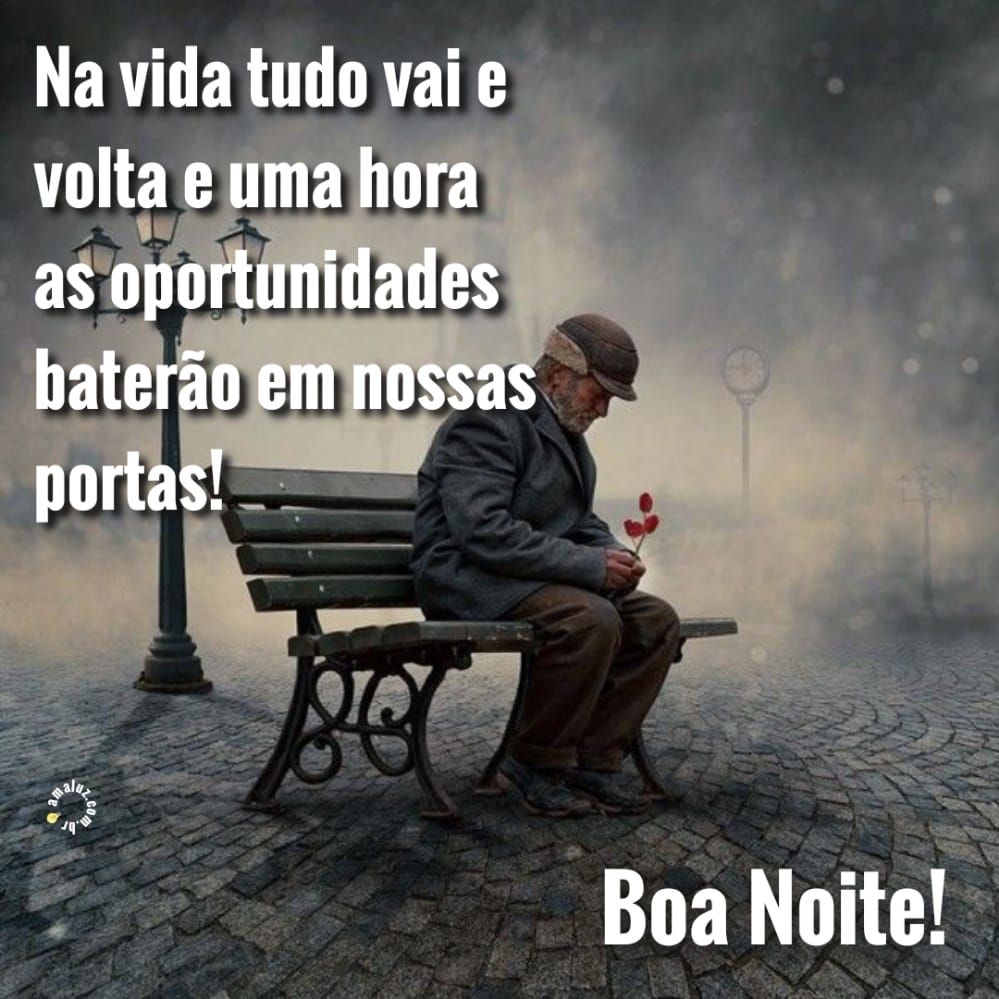 oportunidades bateram em nossas portas