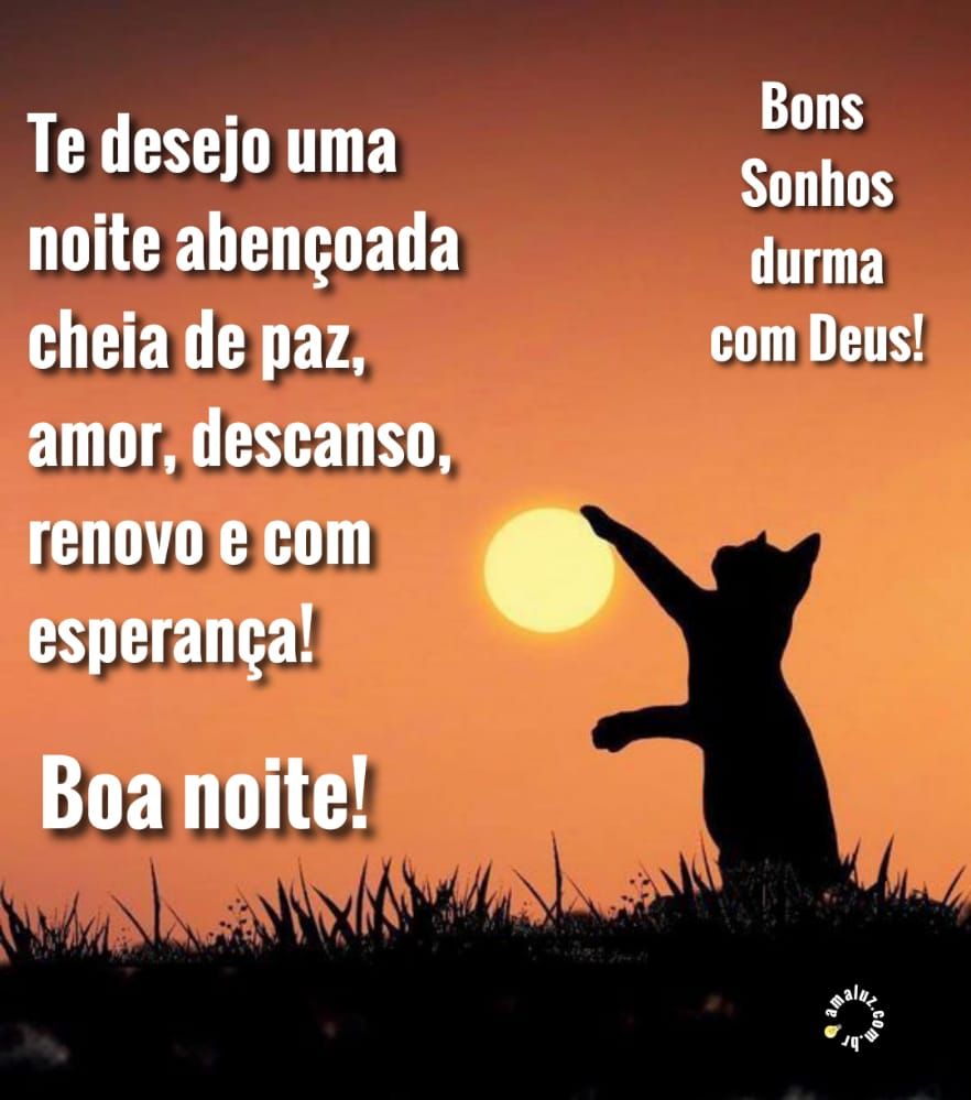 te desejo uma noite abençoada