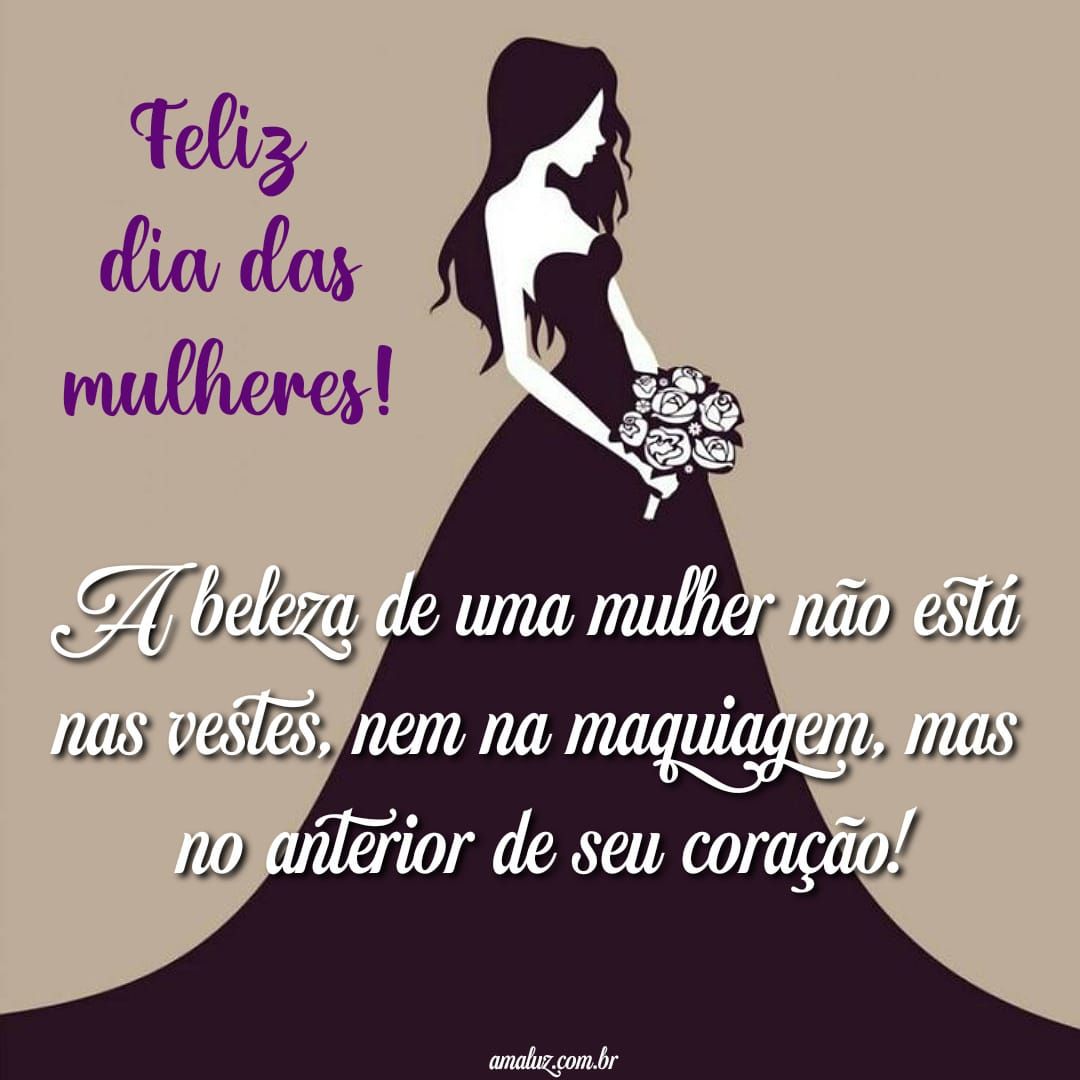 A beleza de uma mulher não esta nas vestes