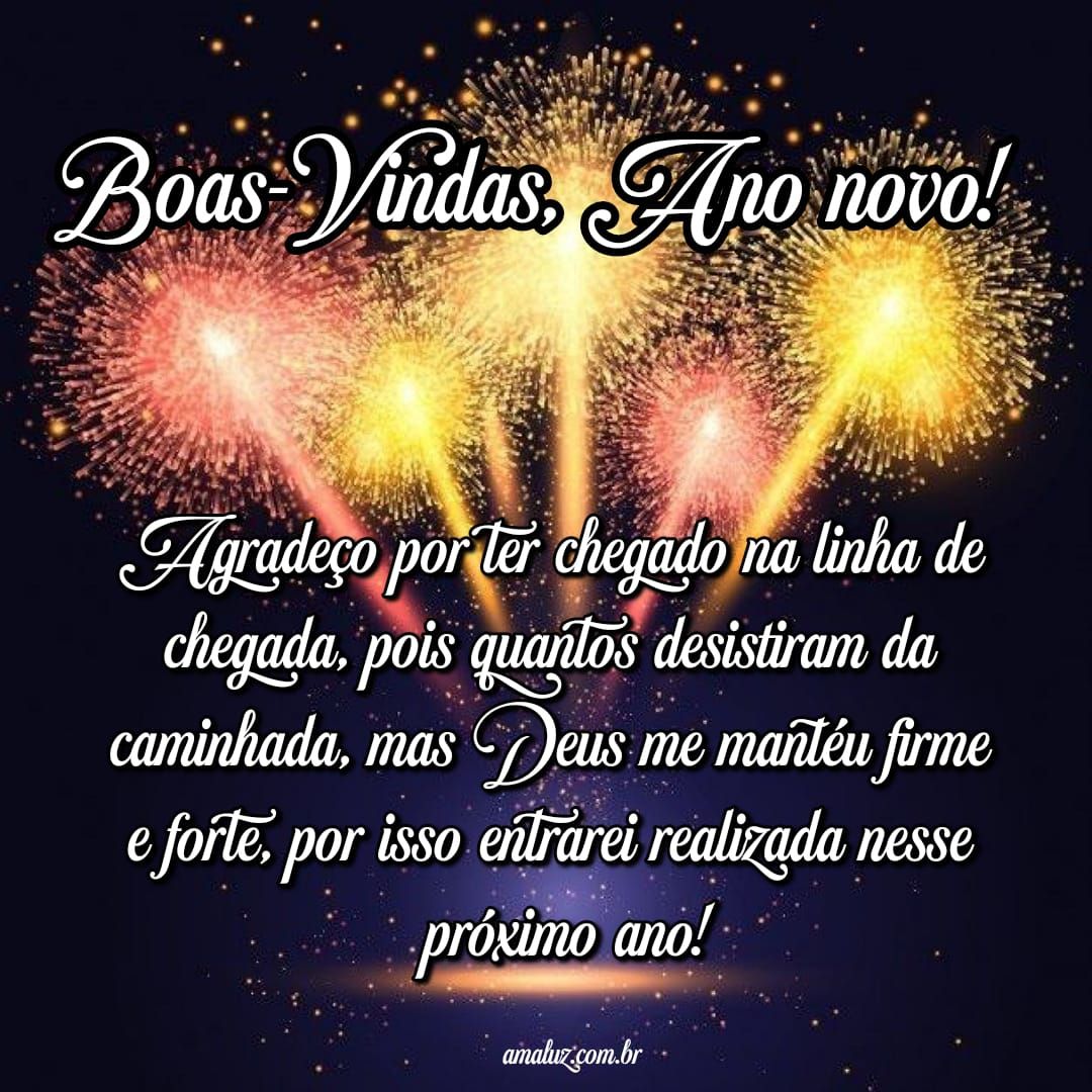 Agradecido de ter chegado ao fim do ano