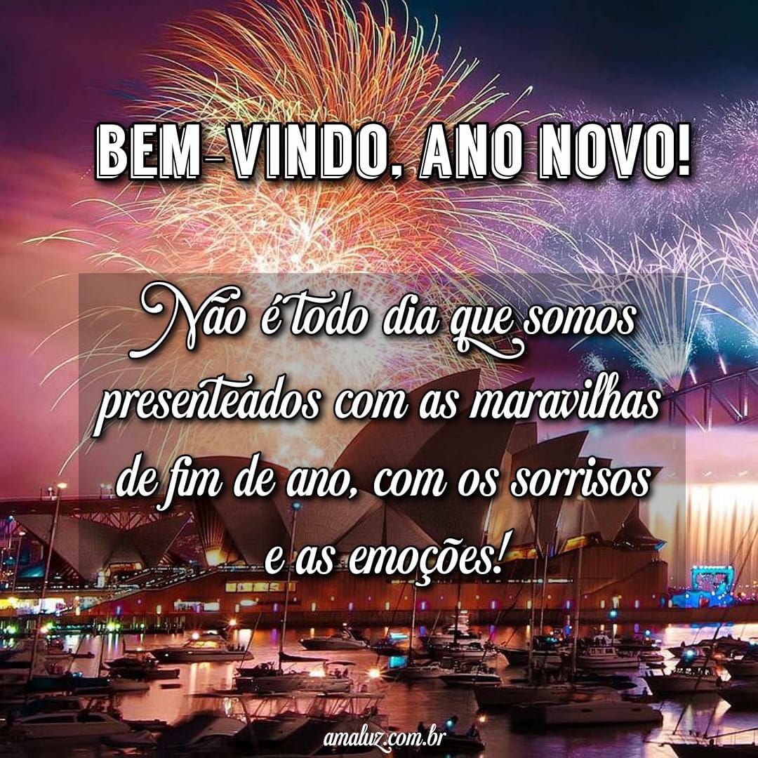 Bem-vindo ano novo