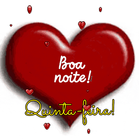 Boa noite quinta feira com amor