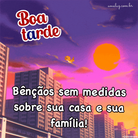 Boa tarde, desejo bênçãos sem medidas para sua vida