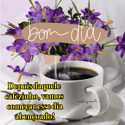 Bom dia gifs café da manhã