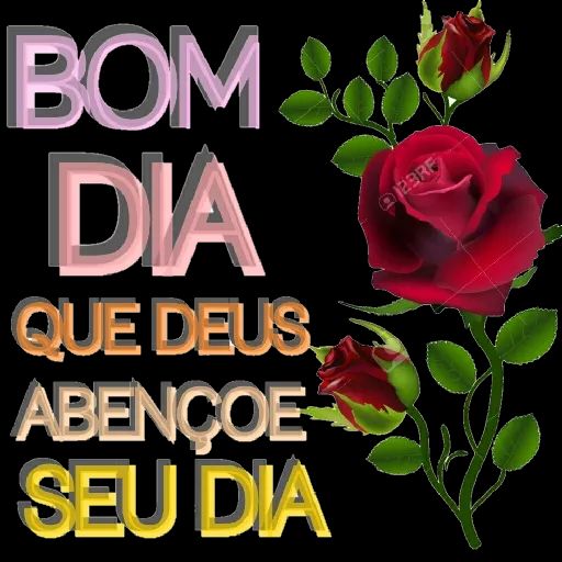 Bom dia que Deus abençoe o seu dia e a sua vida