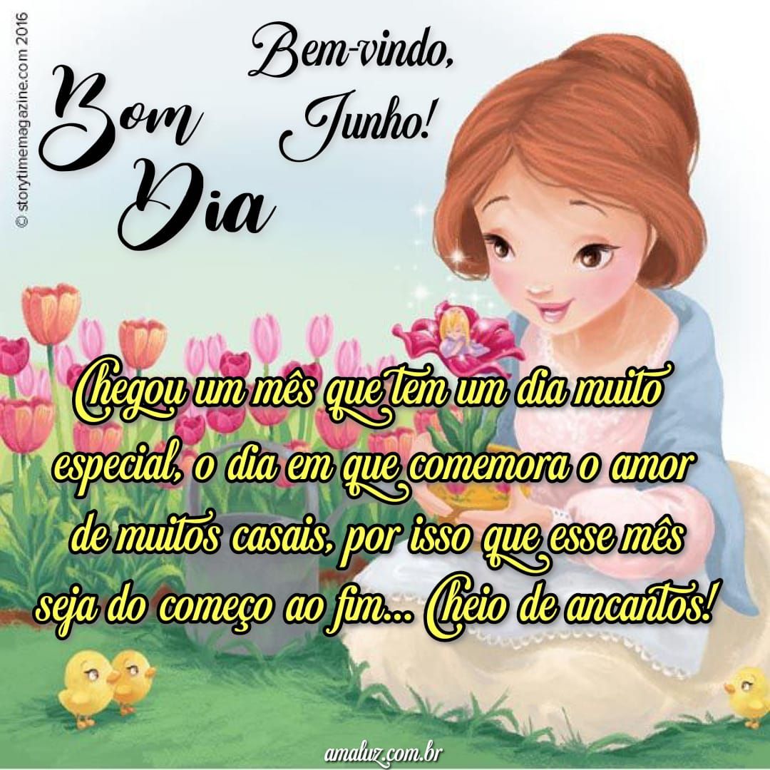 Chegou um mês que tem um dia muito especial, junho