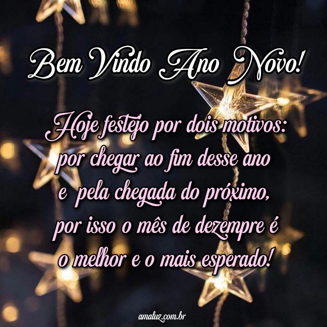 Comemoro pela chegada do próximo ano