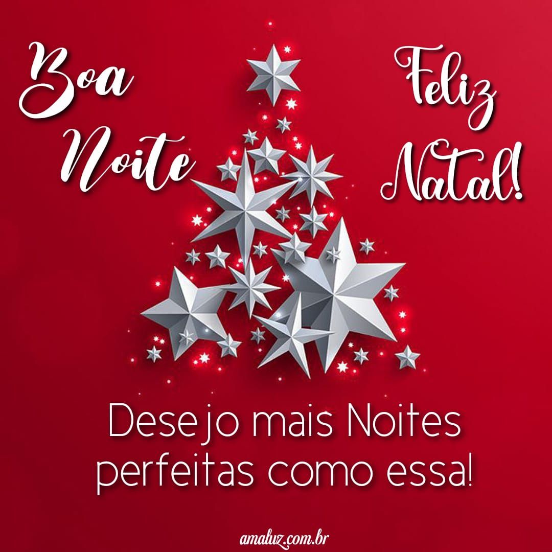 Desejo mais noites perfeitas como essa de natal