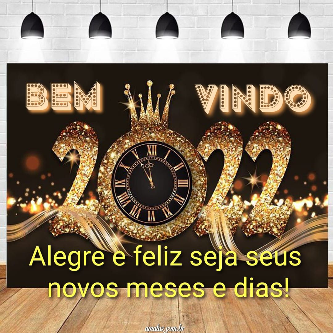 Desejo um bem vindo de 2022