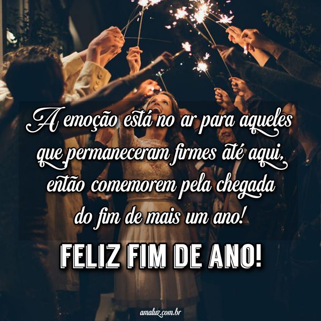 Desejo um feliz fim de ano