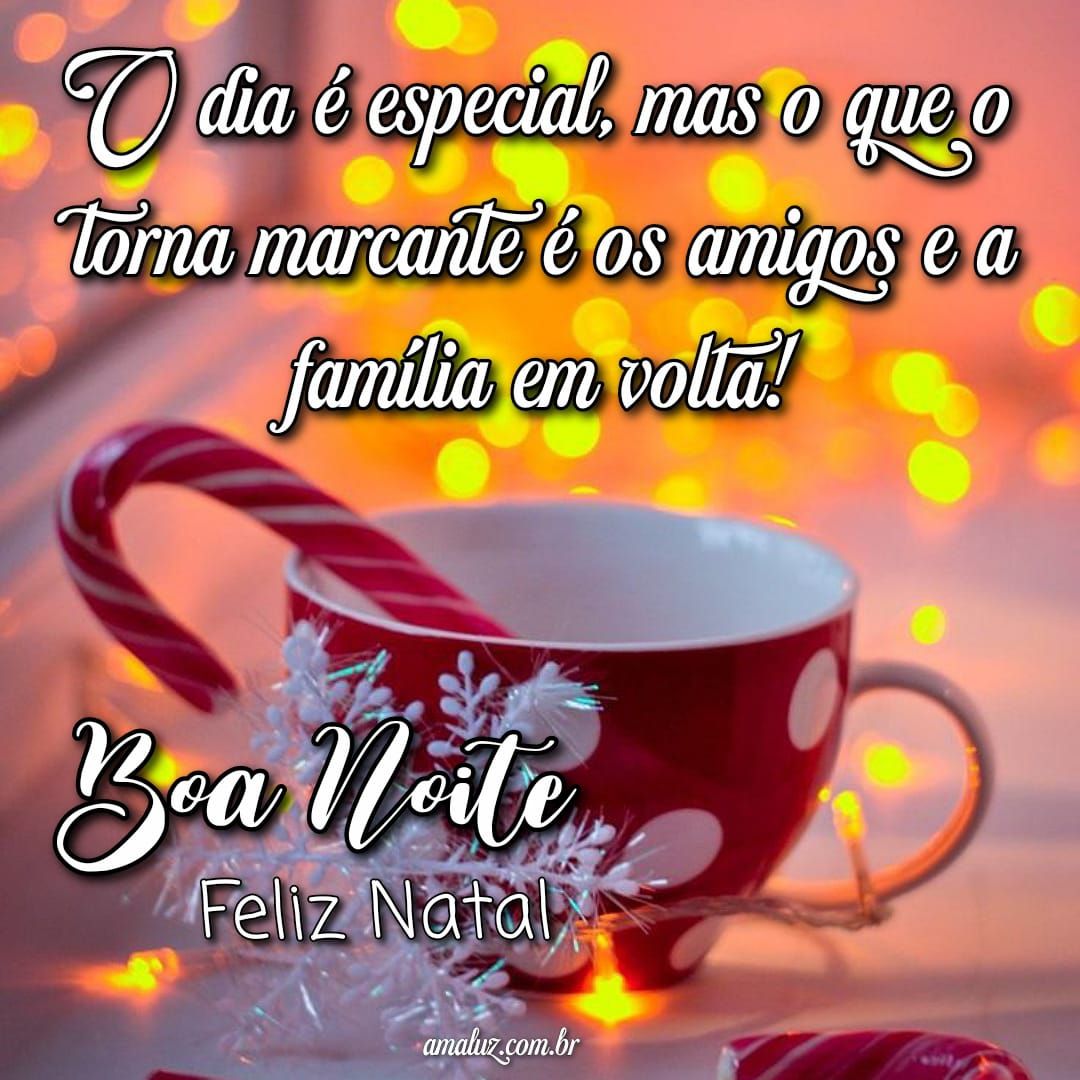 Desejo uma boa noite de natal