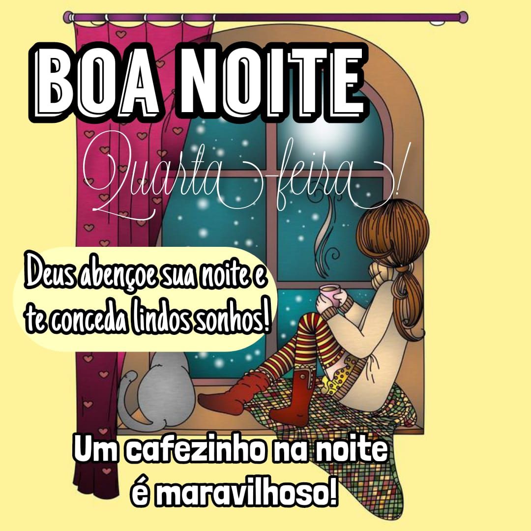 Deus abençoe sua noite de quarta feira