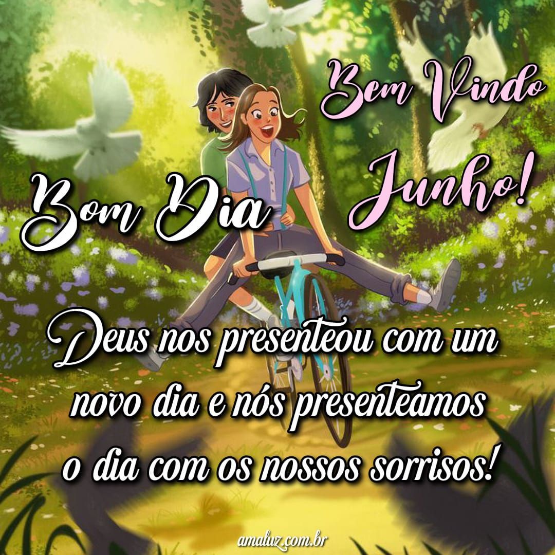 Deus nos presenteou com um novo dia