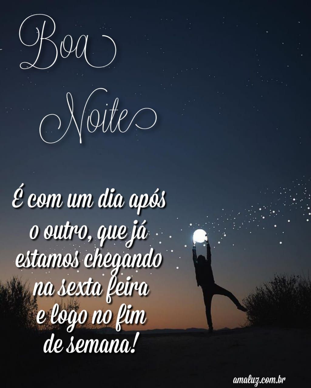 É com um dia após o outro que chegamos no fim da semana