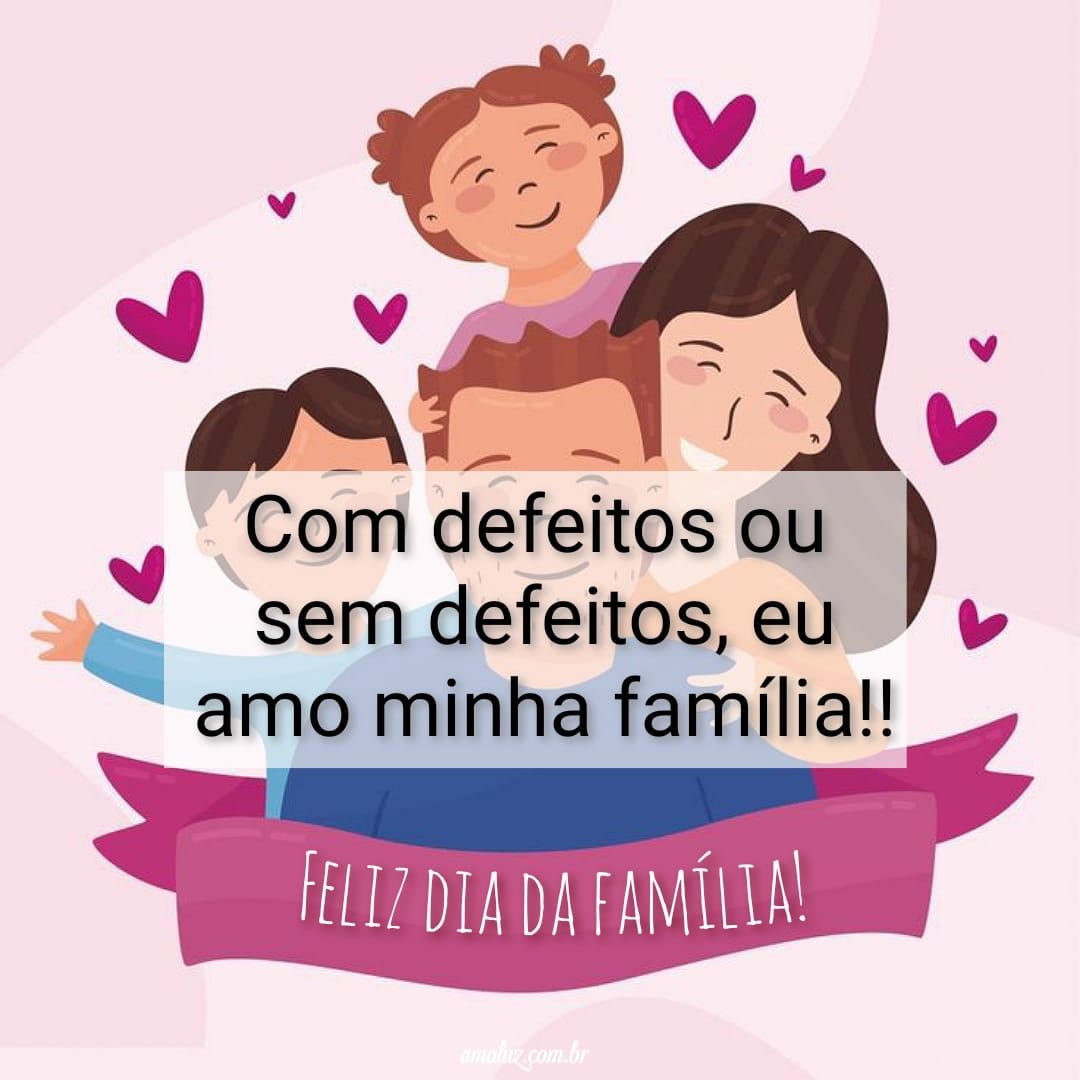 Eu amo minha família