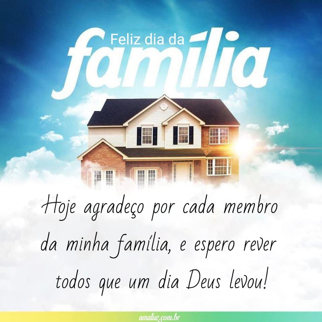 Feliz dia da família