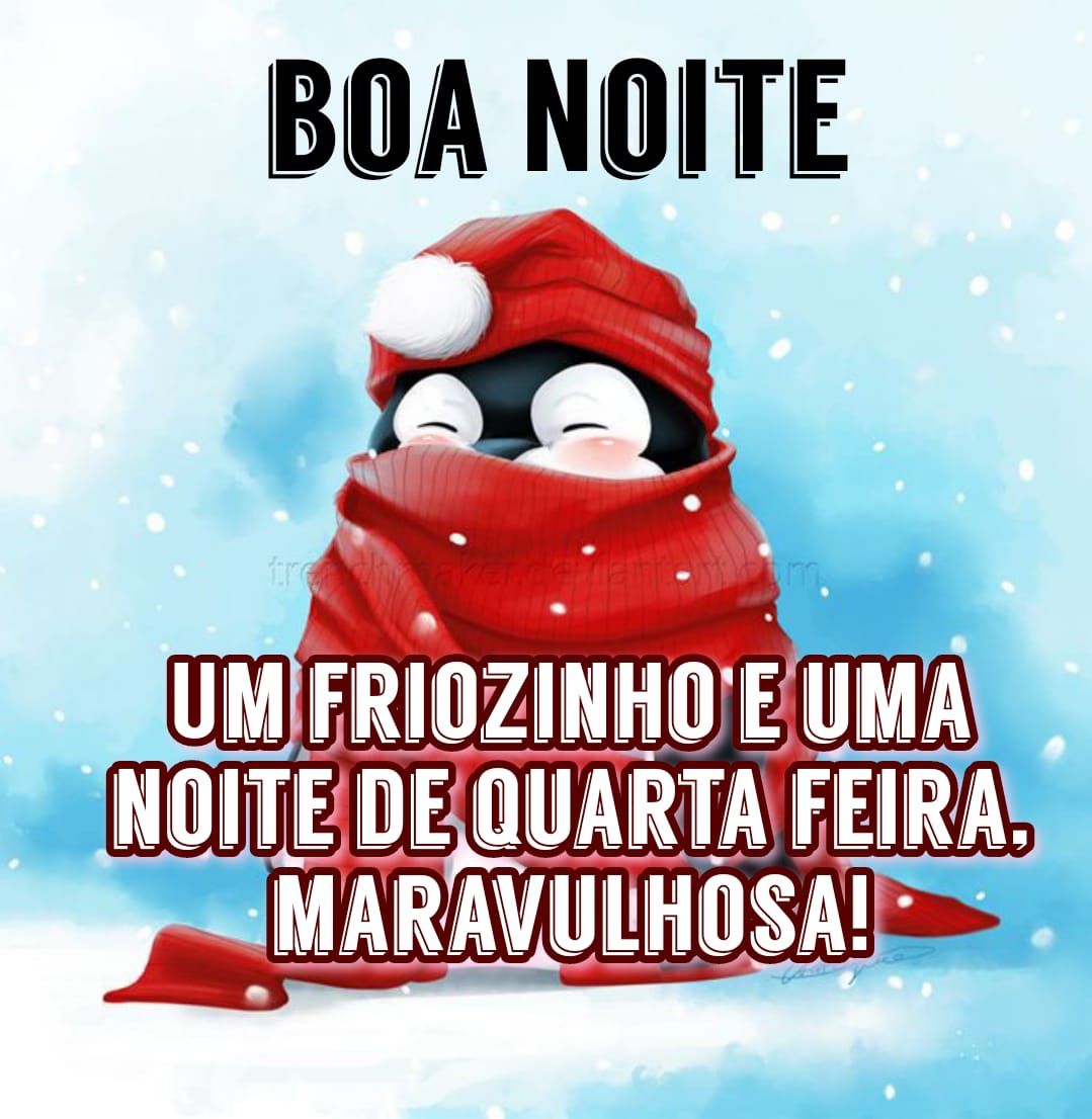Frio em uma noite de quarta feira