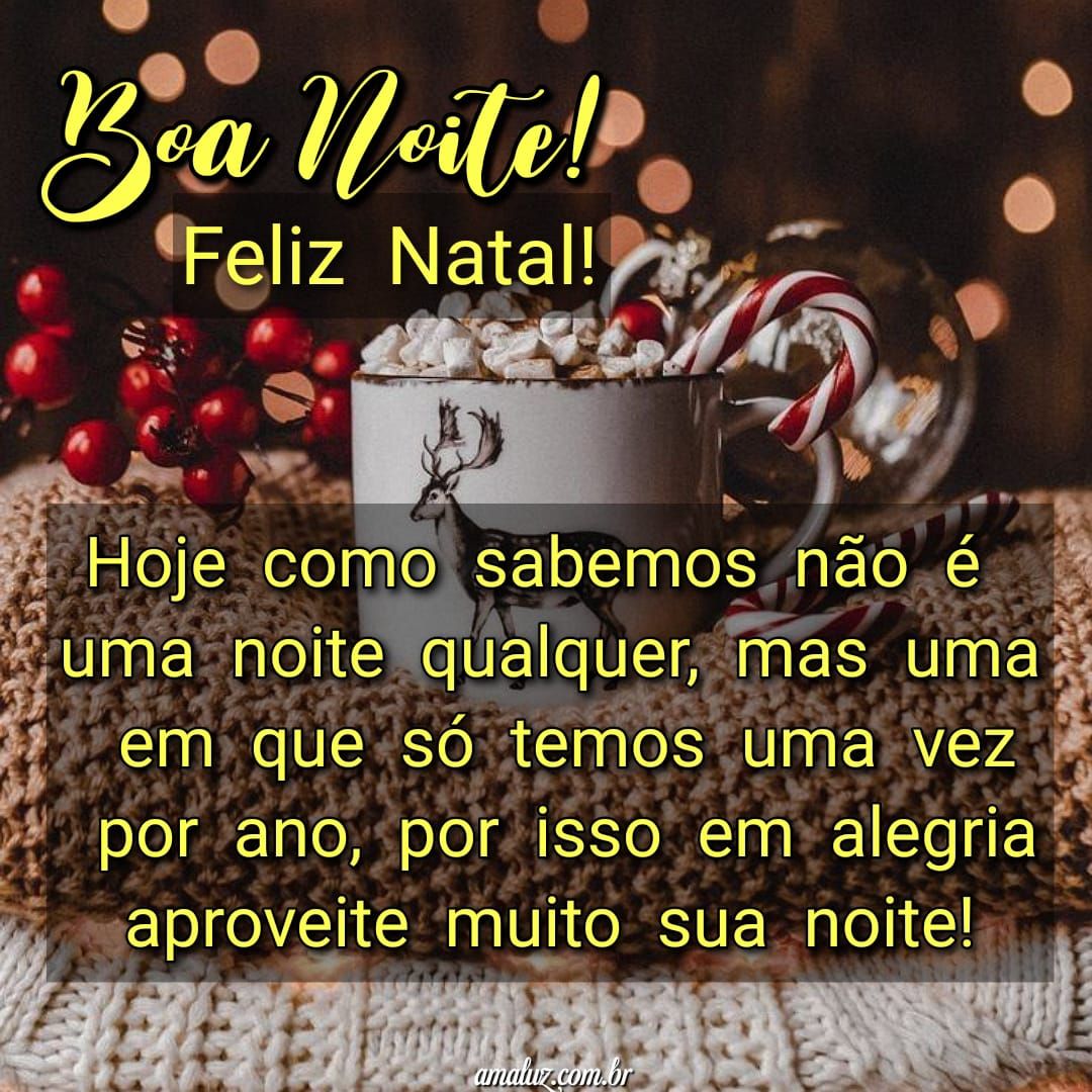 Hoje é noite de natal