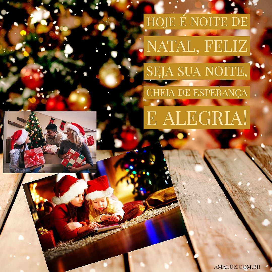 Hoje é noite de natal