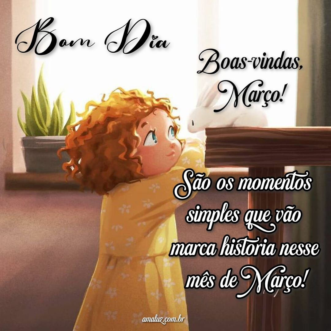 Marca história nesse mês de março