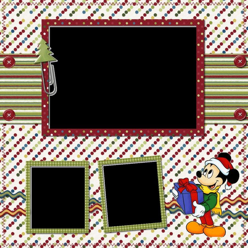 Molduras fofas de natal