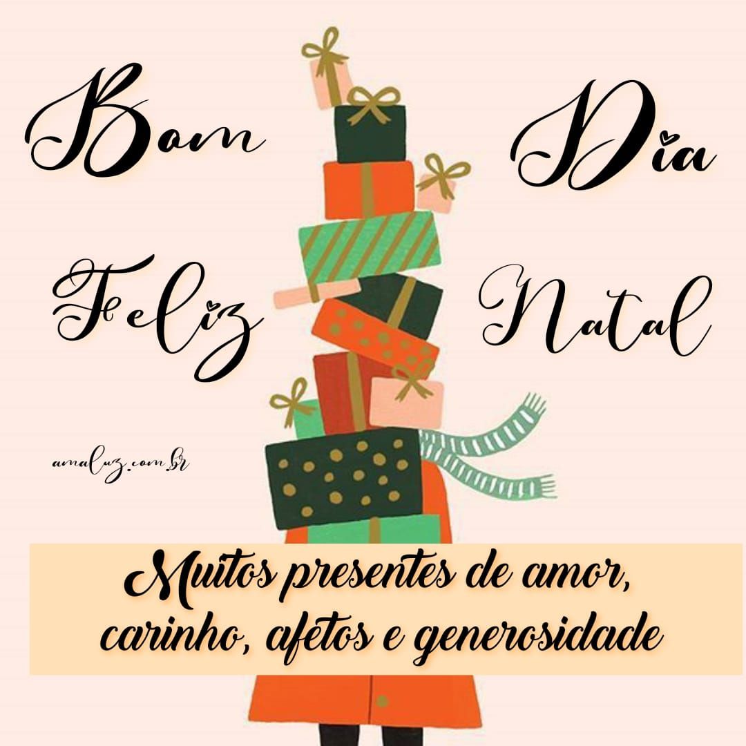 Muitos presentes de amor e carinho