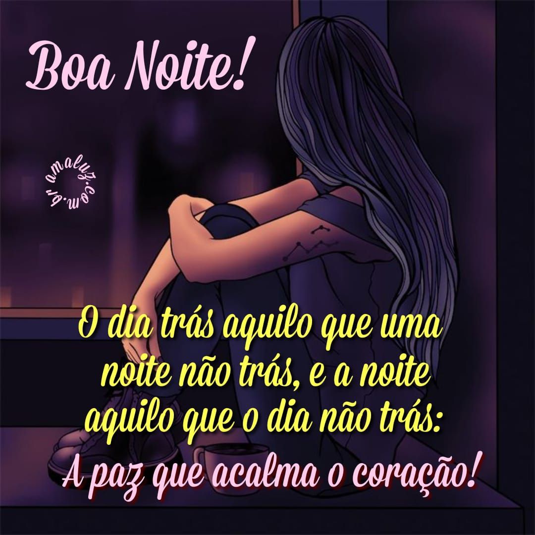 Para essa noite paz que acalma o coração