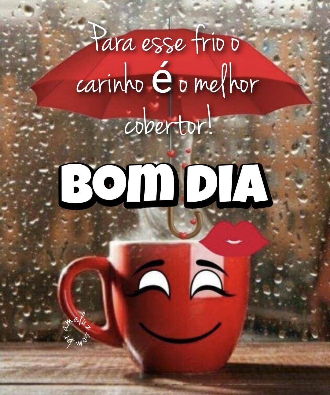 Para esse frio o carinho é o melhor cobertor