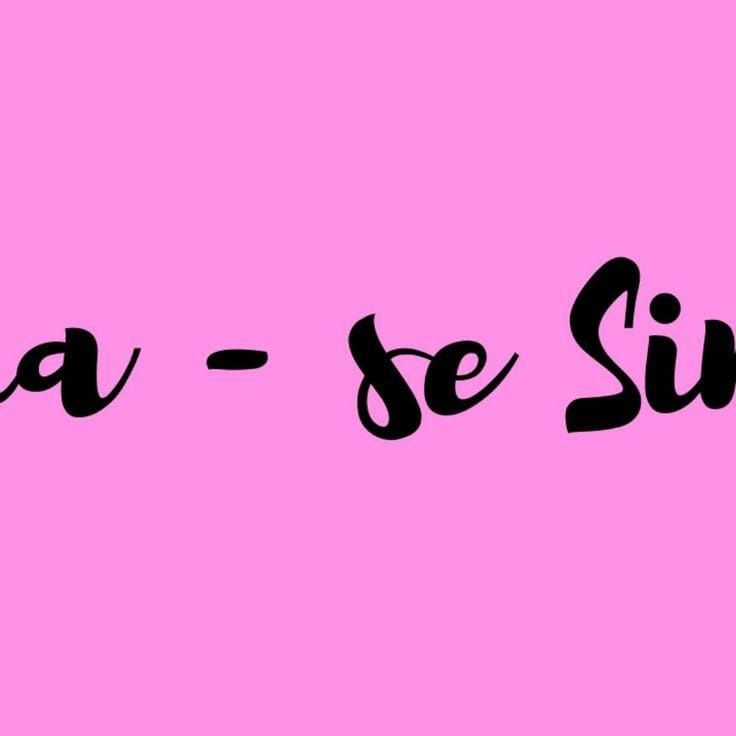 Perfil com metadinhas de frases