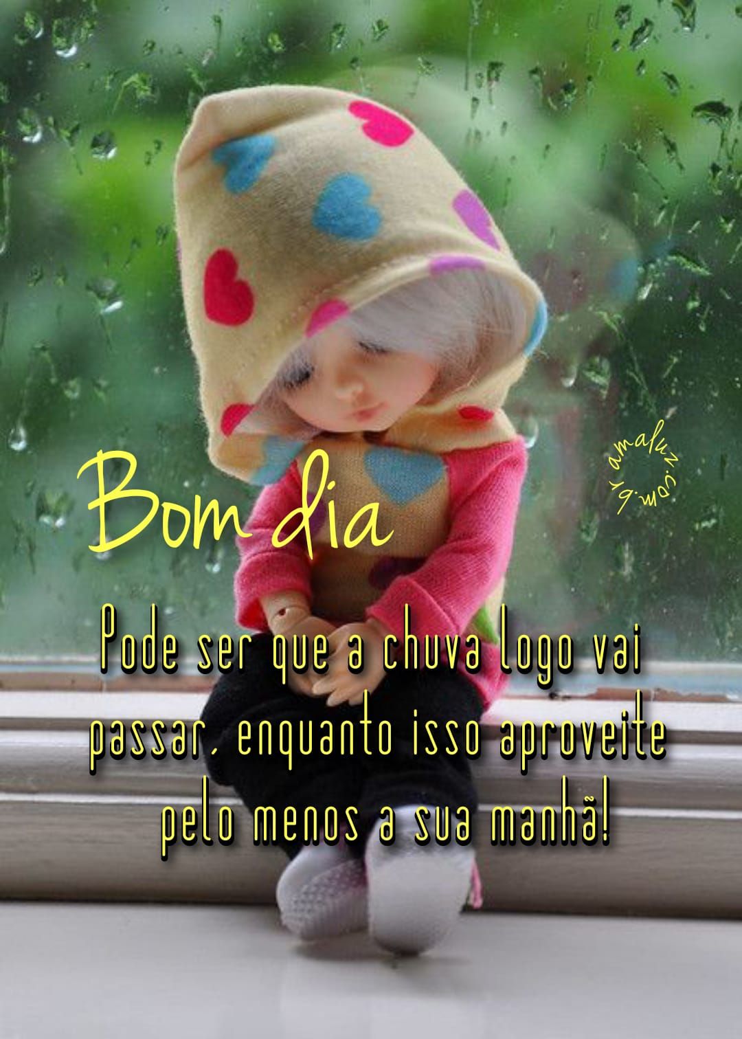 Pode ser que a chuva logo vai passar