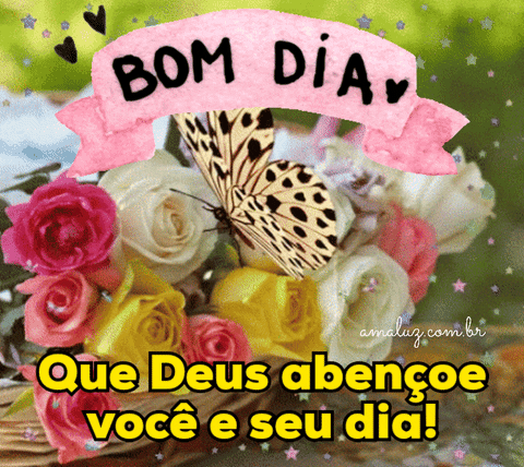 Que Deus abençoe você, bom dia