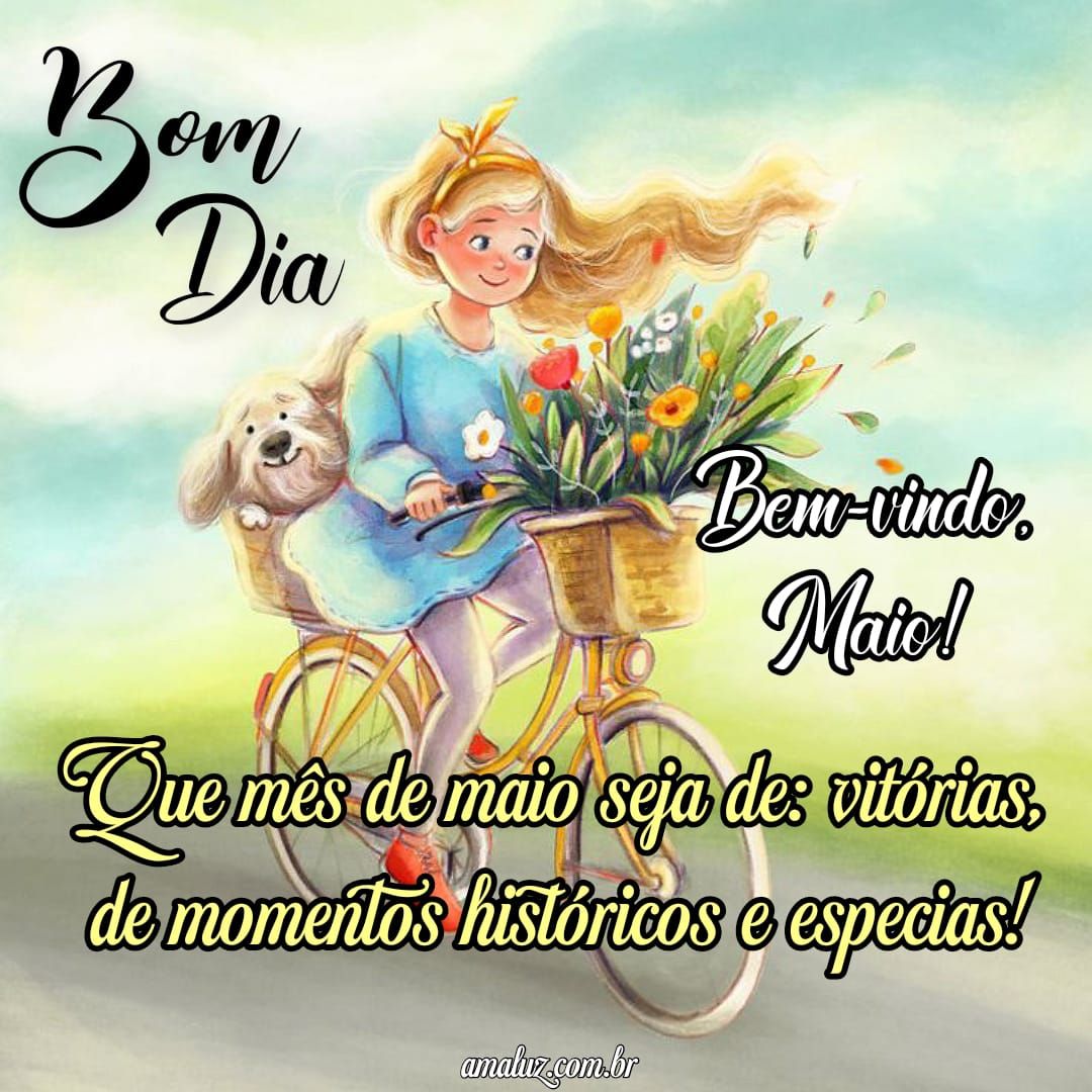 Que esse mês seja de vitórias