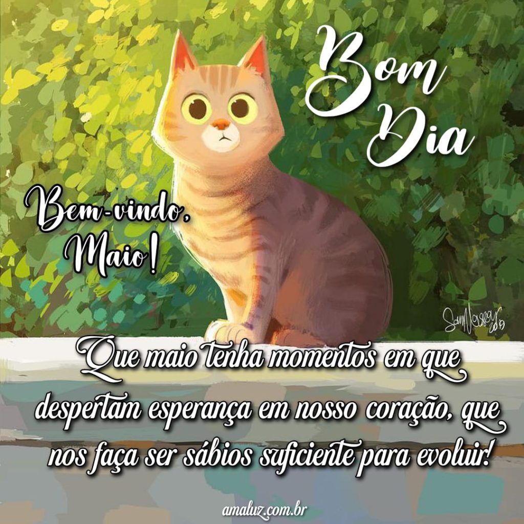 Que maio tenha momentos de esperança