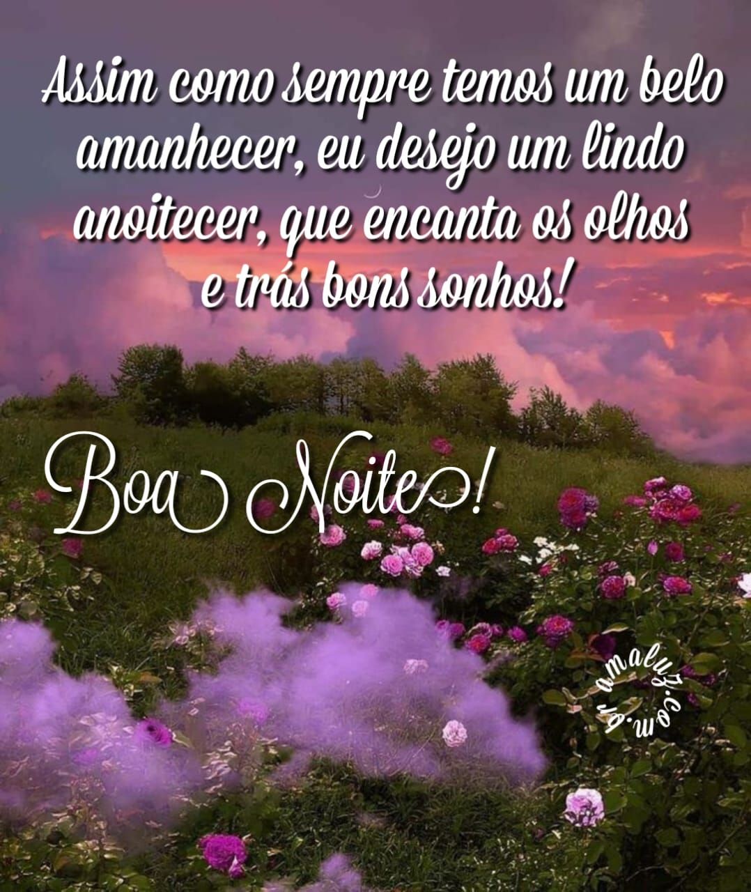 Um belo anoitecer de quinta feira