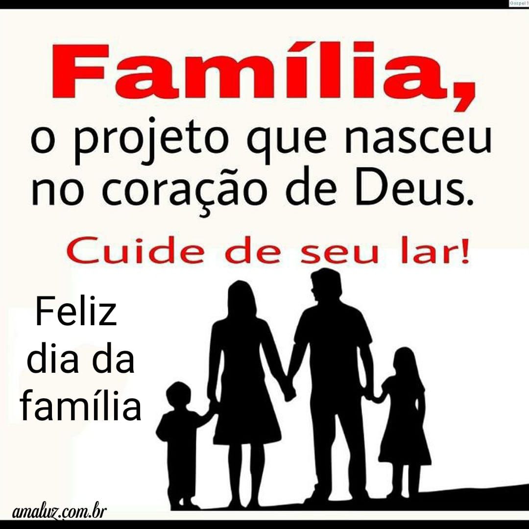 Um feliz dia da família