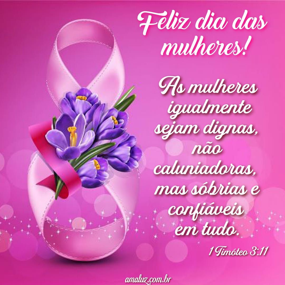 Um feliz dia das mulheres