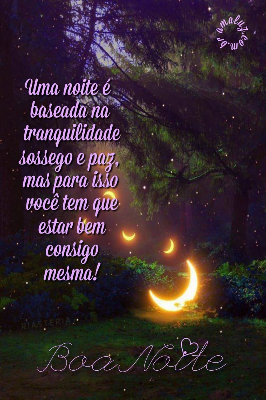 Uma noite baseada na tranquilidade