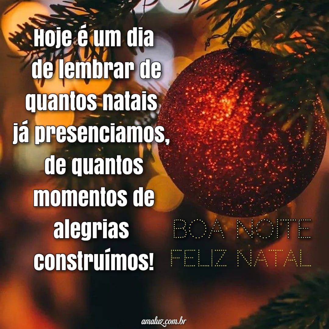 Uma noite linda de natal