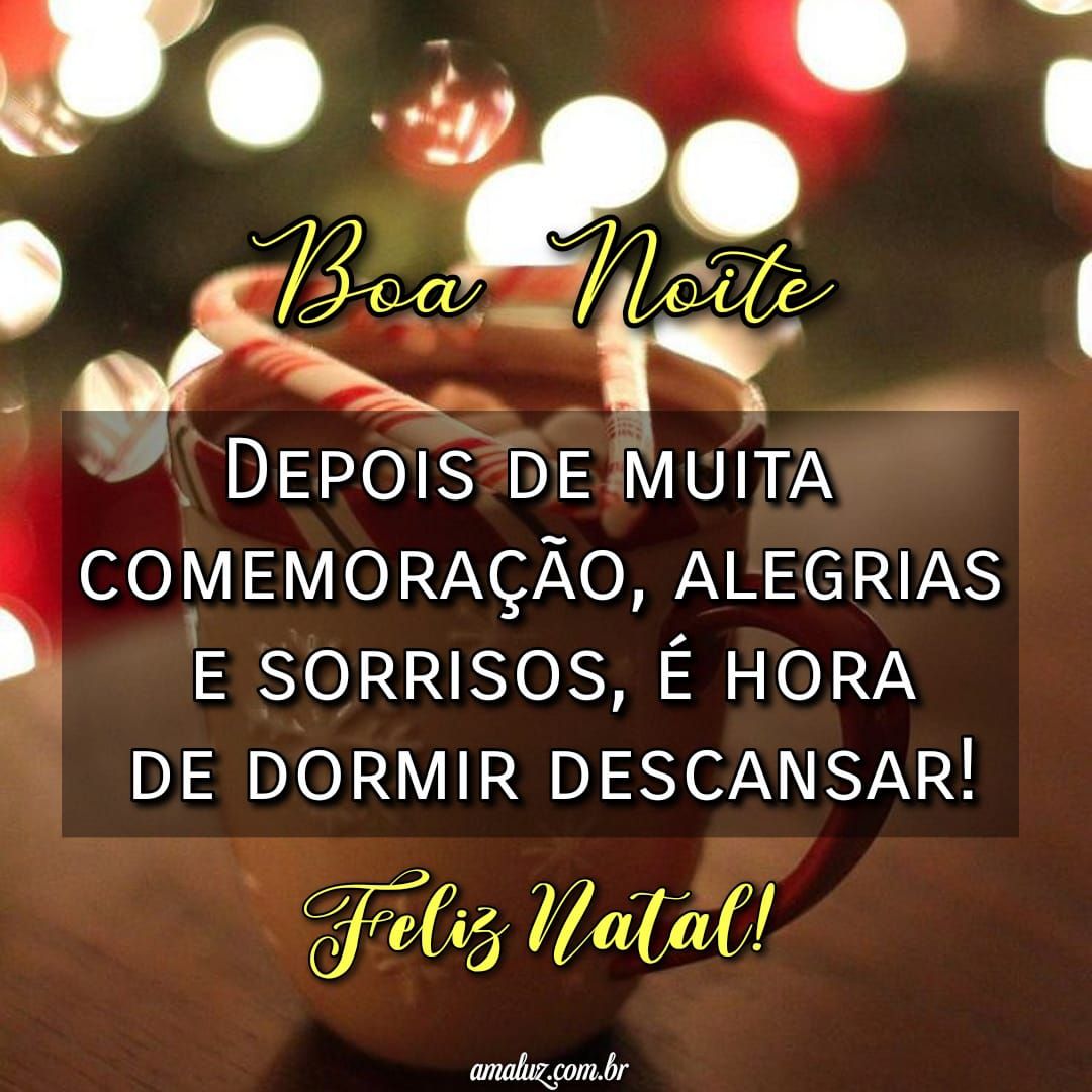 Vim desejar um boa noite de natal