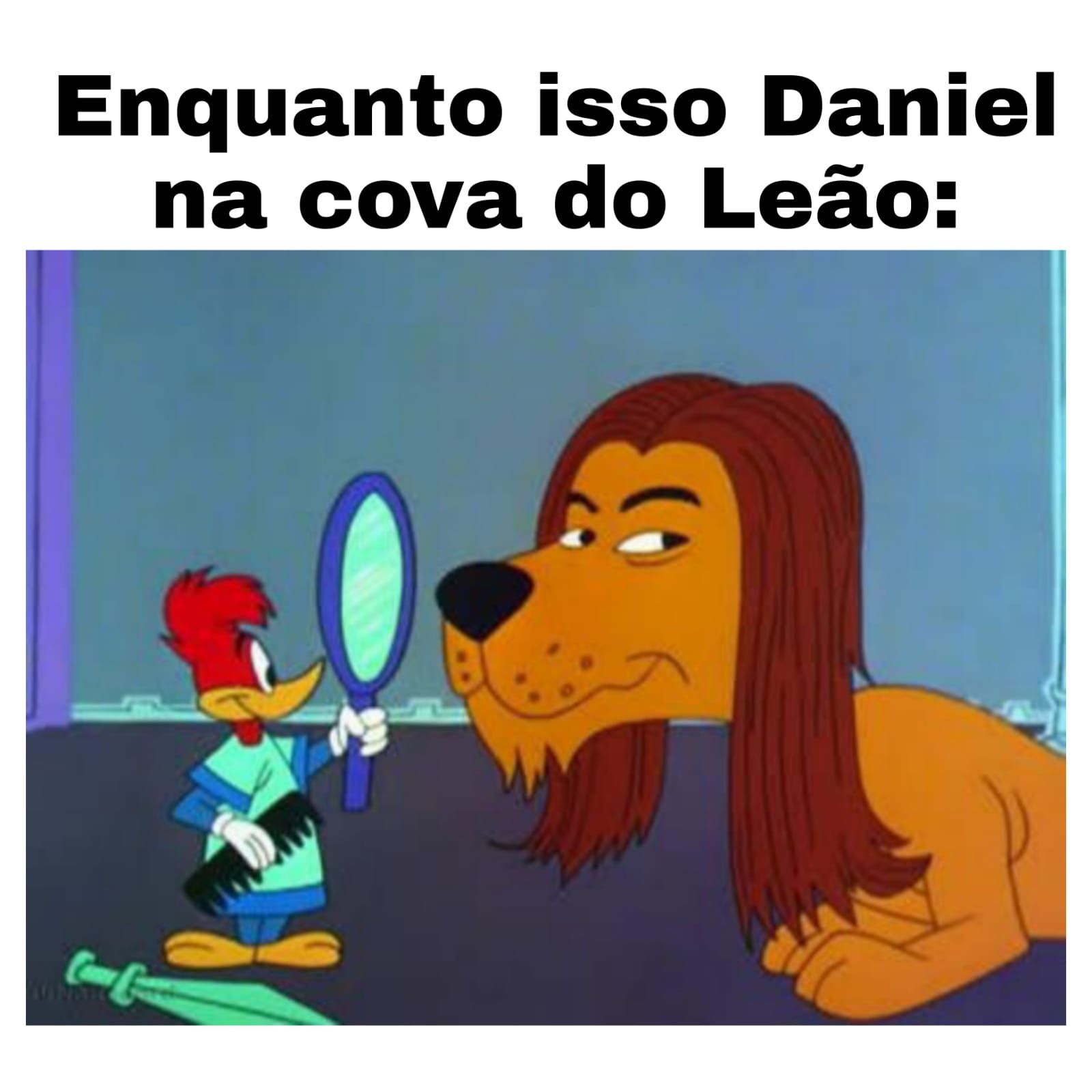 Memes engraçadas das histórias da bíblia