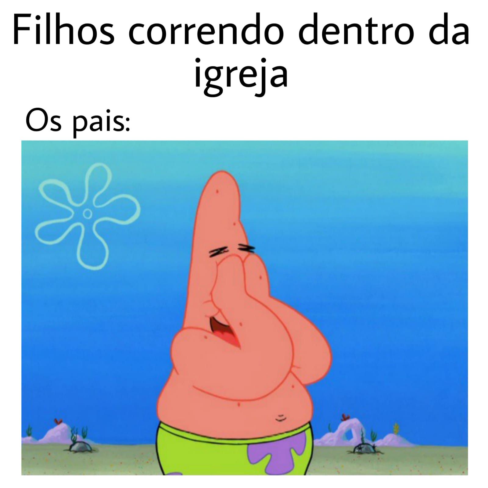 Memes engraçados de igreja