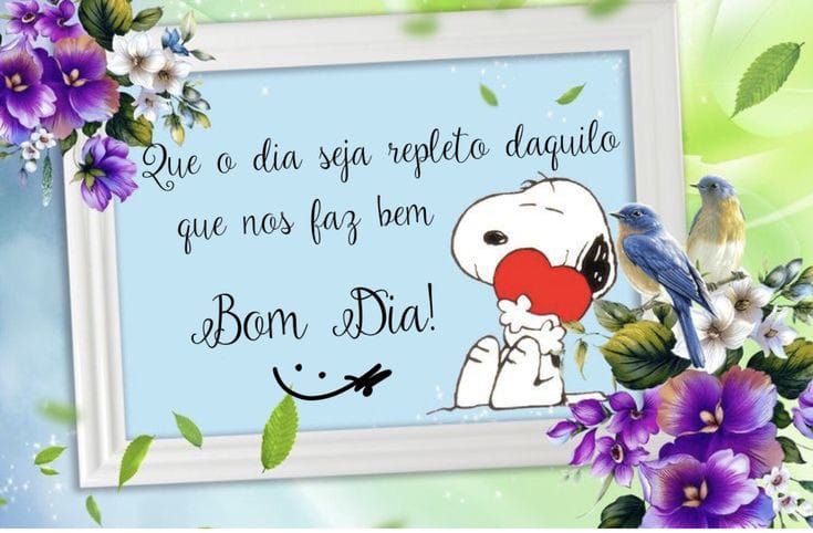 Mensagem de bom dia com flor