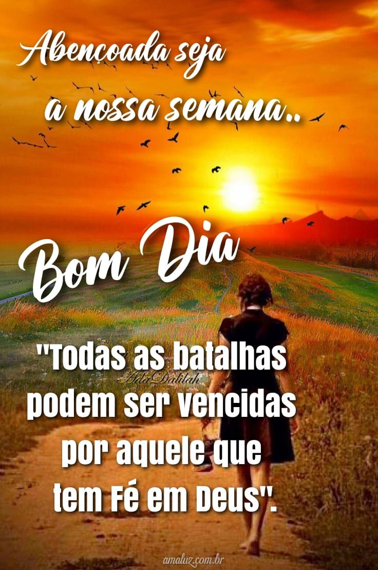 Abençoada seja a nossa semana