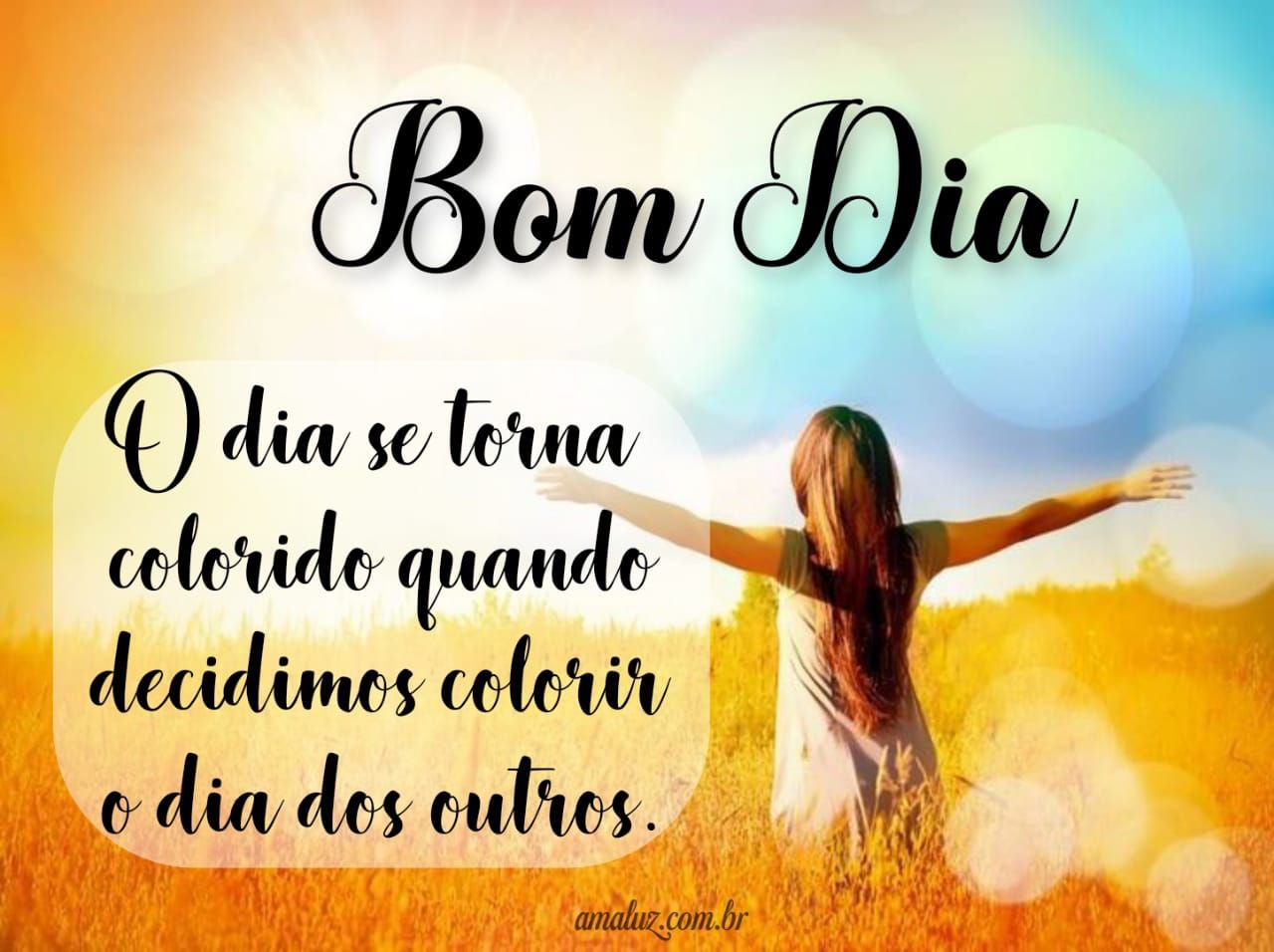 Bom dia alegre mensagens bonitas