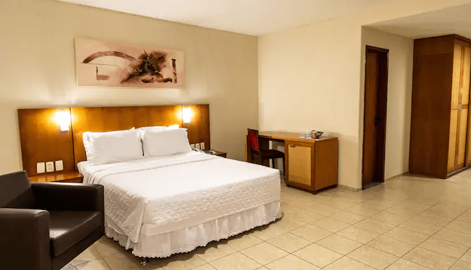 Hotel praia grande o quarto perfeito para você que viaja a negocios